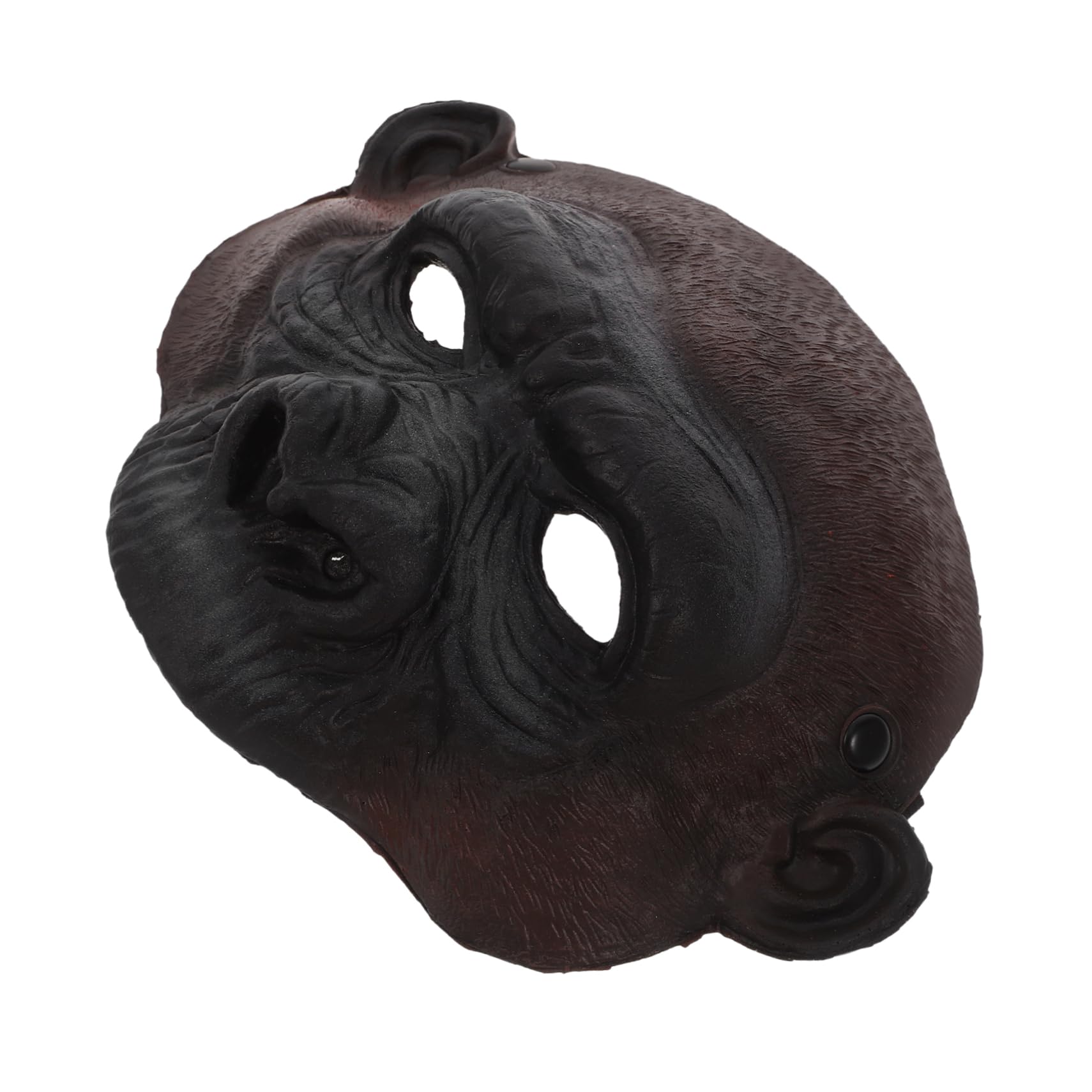 GRIRIW Halloween Gorilla Mask Scary Cosplay Decorative Full Mask for Carnival Parties and Costume Events Lightweight Pu Material for Comfortable Wear