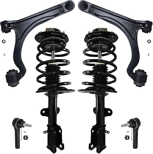 Miniatura 100 de Detroit Axle - Kit de puntales delanteros de 6 piezas para Chevrolet Aveo Aveo5 Pontiac G3 Wave, barra estabilizadora, varillas de acoplamiento