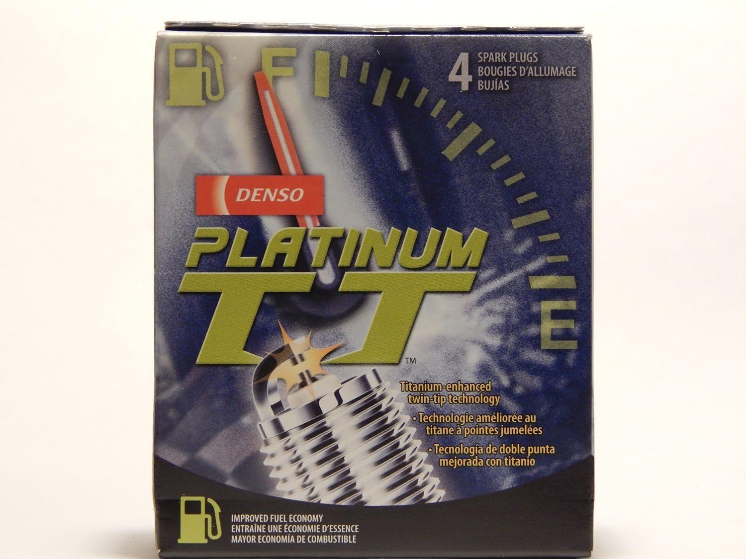 4 PCSNEW - DENSO #4505 PLATINUM T T Spark Plugs - PKH16TT