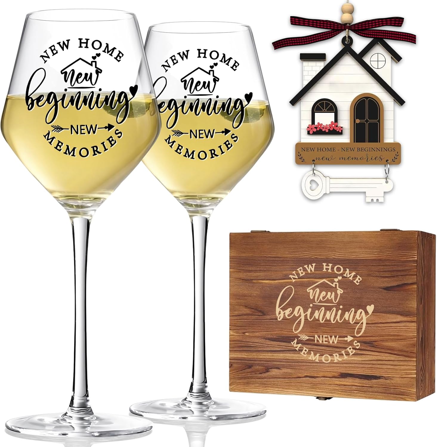 Housewarming Gifts for New Home Closing Gifts for Home Buyers with memory box