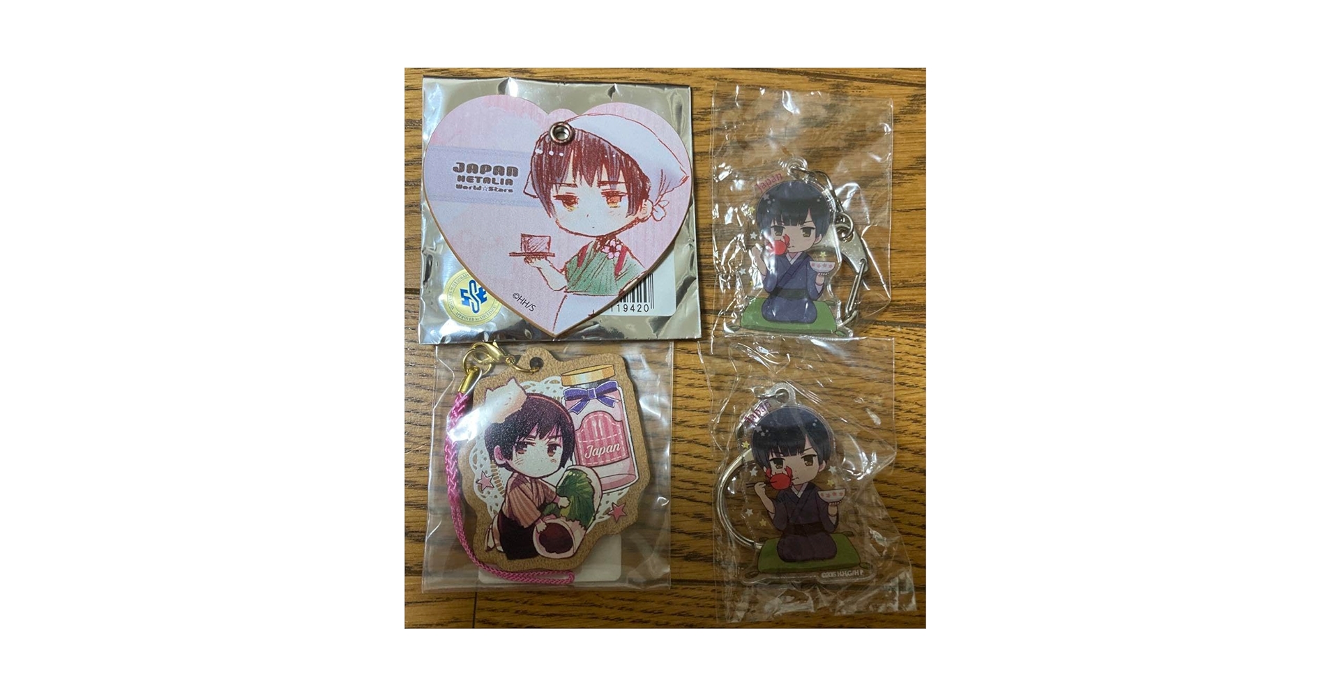 ヘタリア 日本 セット Amazon.co.jp: ヘタリア 日本グッズ 4点 セット ホビー グッズ