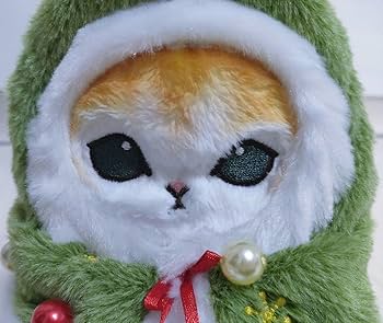 Amazon.co.jp: モフサンド クリスマスツリーにゃん ぬいぐるみS