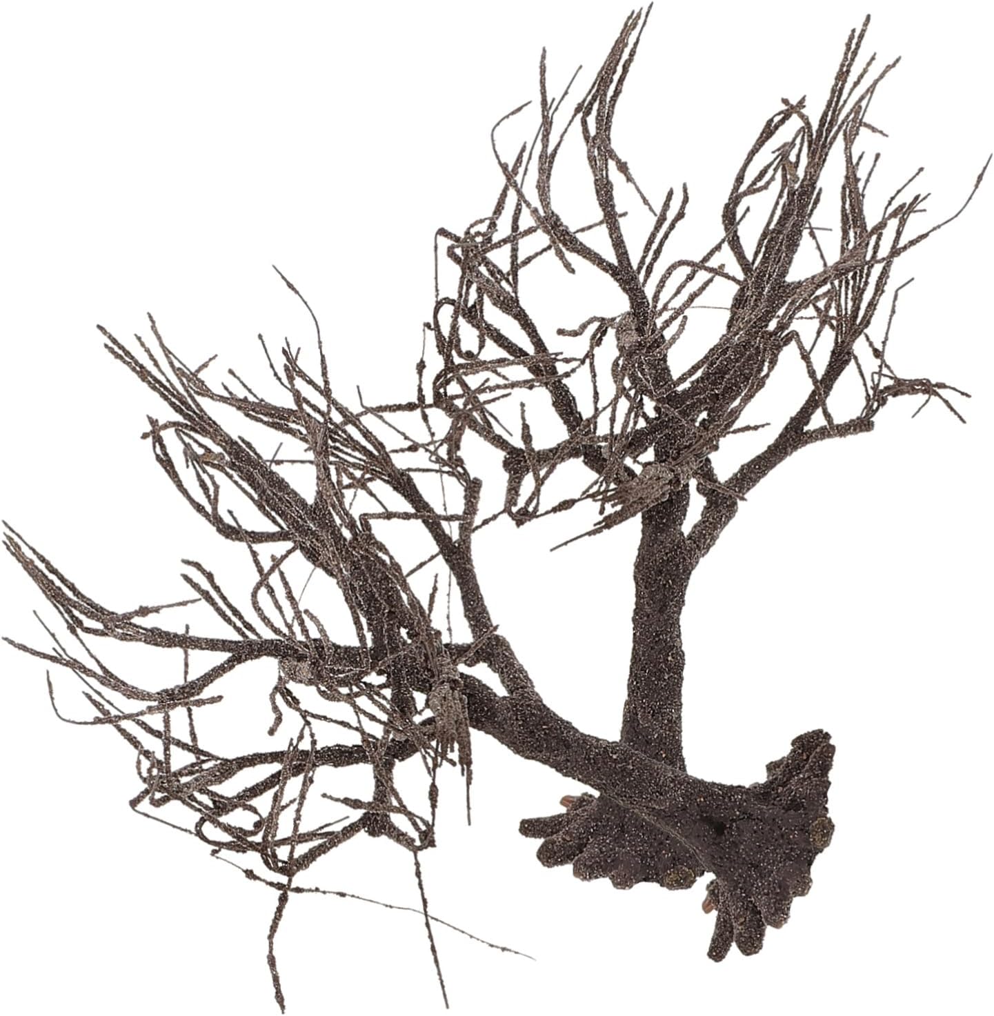 ARTIBETTER Realistic Coffee Model Trees for Train Scenery 2pcs Wire Plastic