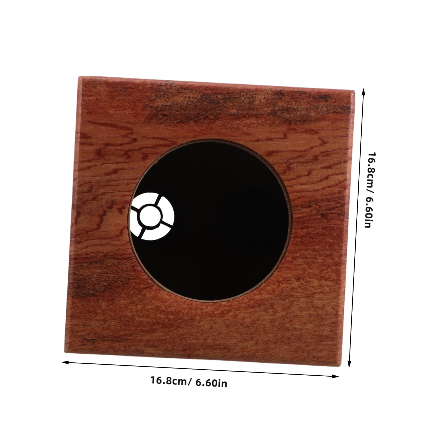 Cassa per Altoparlanti Elegante Design a Righe in Legno da 4 Pollici Resistente alle Vibrazioni e Riduce la Distorsione per Sistemi Audio Auto per Viaggi