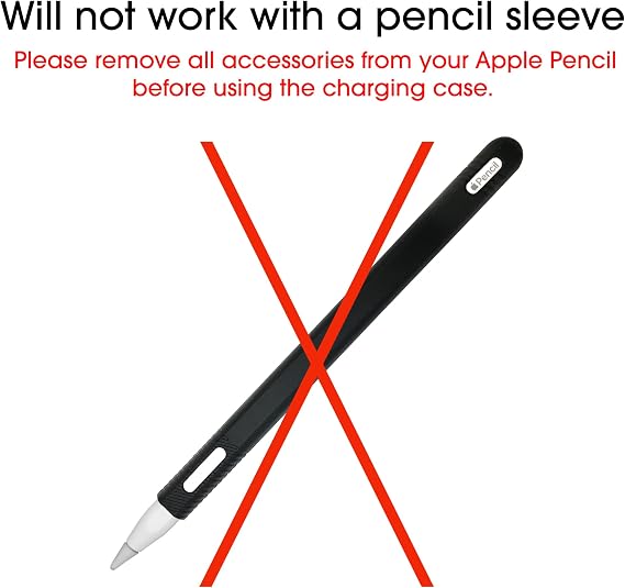 TechMatte Charging Case Compatible with Apple Pencil 2nd Generation Only