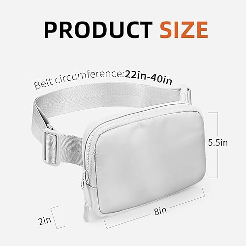 Miniatura 2 de Riñonera a la moda, mini bolsa cruzada para cinturón con correa ajustable, bolsa de cintura pequeña para entrenamiento, correr, viajar, senderismo,