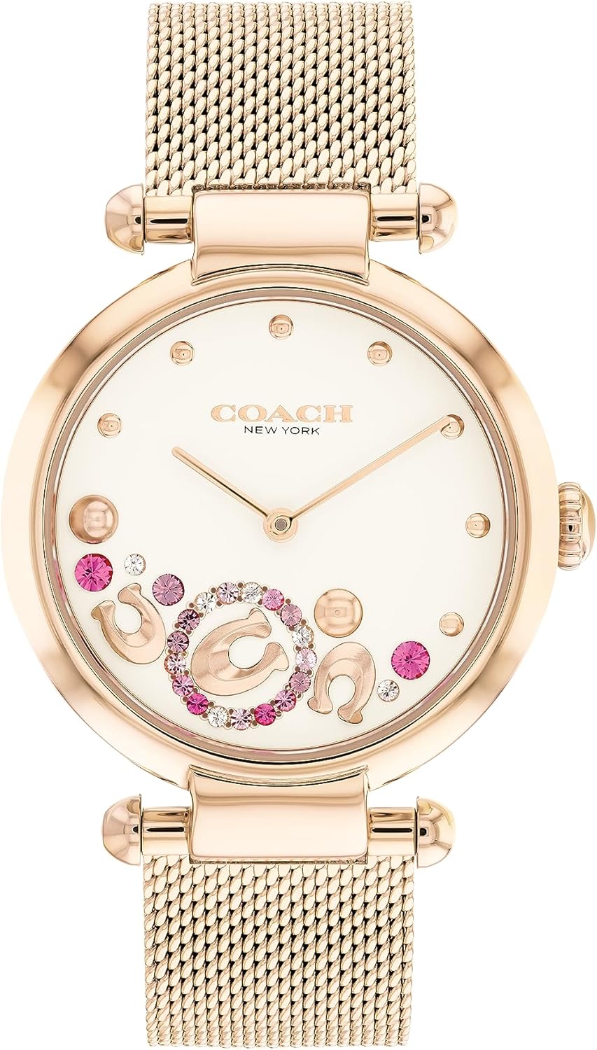 COACH Cary Women's Watch | Premium Fashion Timepiece for Her - Perfect for Day and Night | Water Resistant