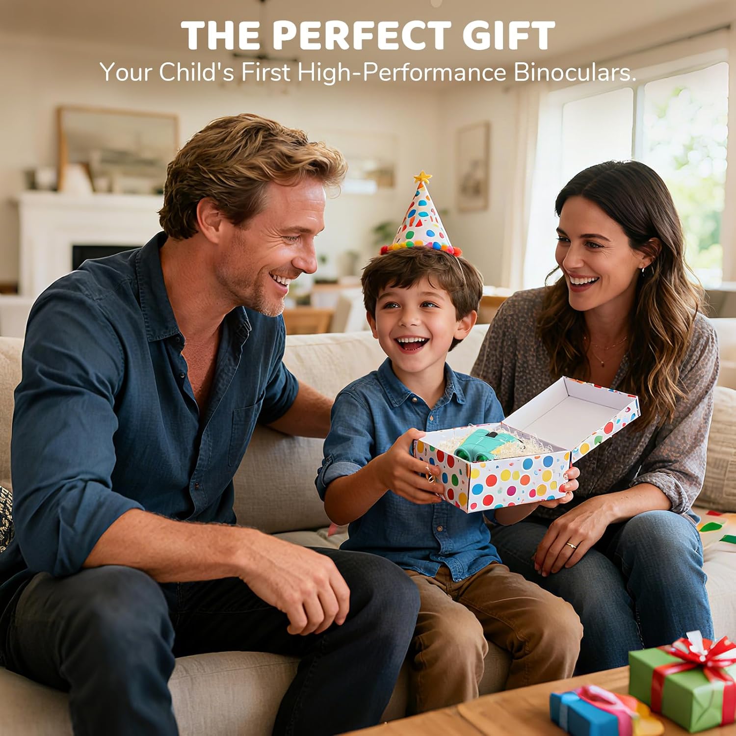 Aurosports 15x25 Compact Binoculars for Kids - Small Binoculars Lightweight with Carrying Case Birding Guide for Bird Watching Hiking Camping Travel Gift for 8-12 Years Boys Girls (Green) - Image 8