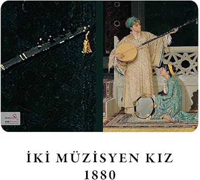Retronote Osman Hamdi Bey 4'lü Defter Seti 2, Istanbul Hanımefendileri 2, Çizgisiz, 64 Sayfa, 14x21cm