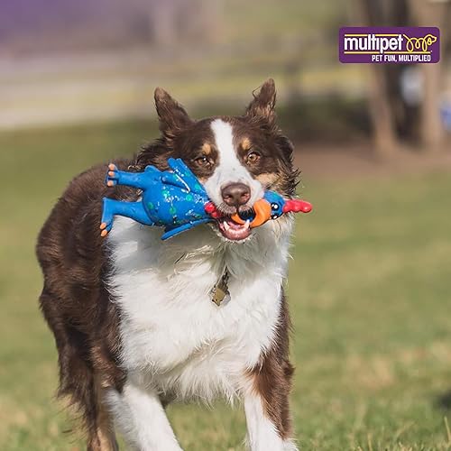 Miniatura 8 de Multipet Globken - Juguete de látex con forma de pollo para perros