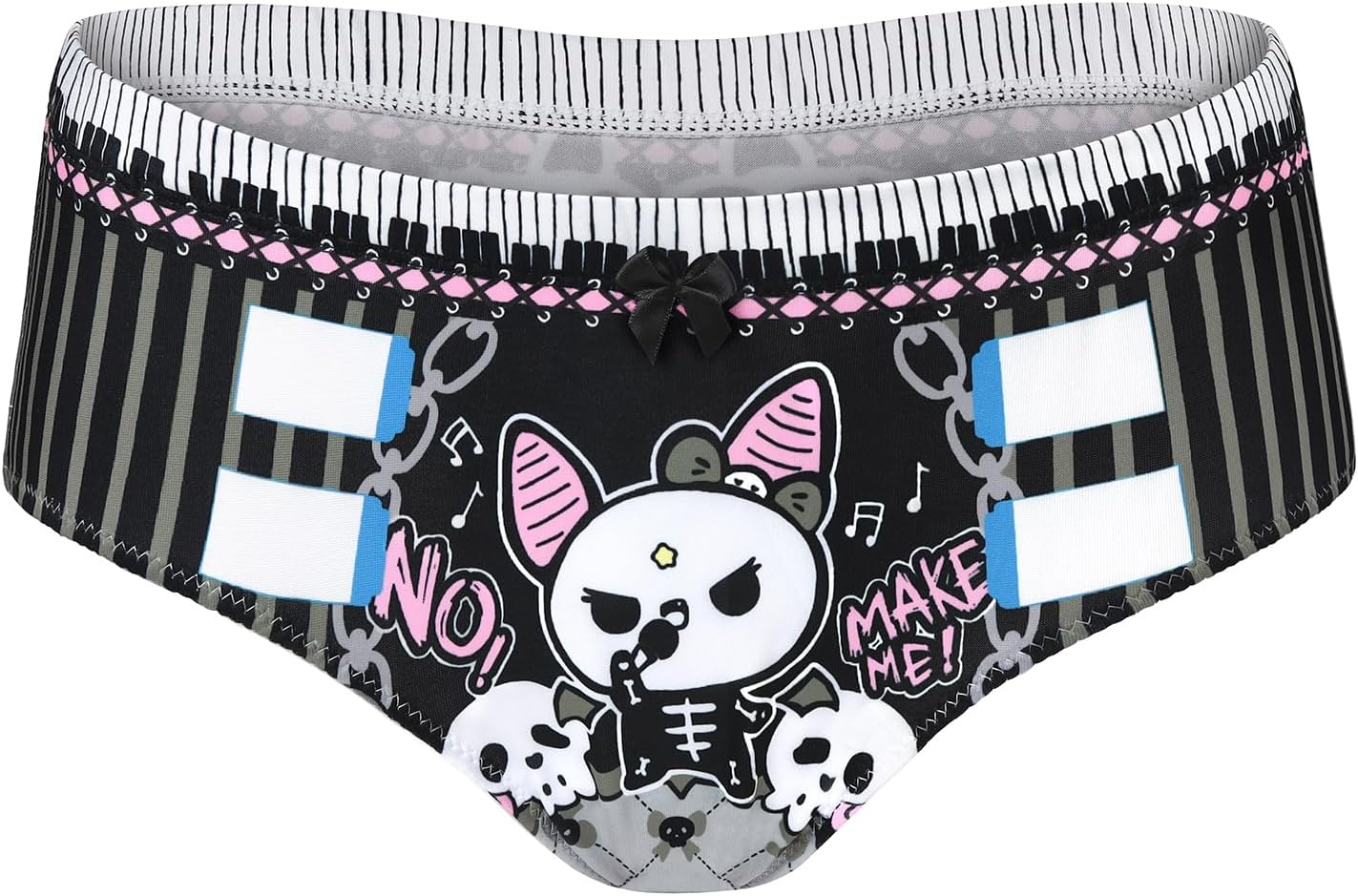 Littleforbig Women's Soft Silky Underwear Comfortable Hipster Briefs Babydoll Bella Goth Brat 'Oopsie' Potty Pants - Image 6