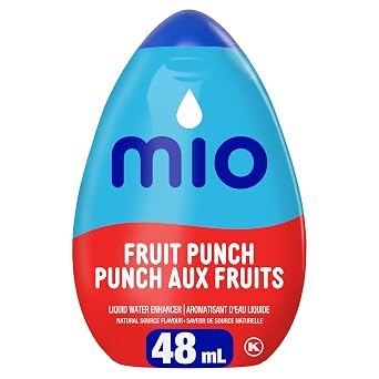 معزز الماء السائل MiO Fruit Punch، 48 مل/1.62 أونصة، مستورد من كندا