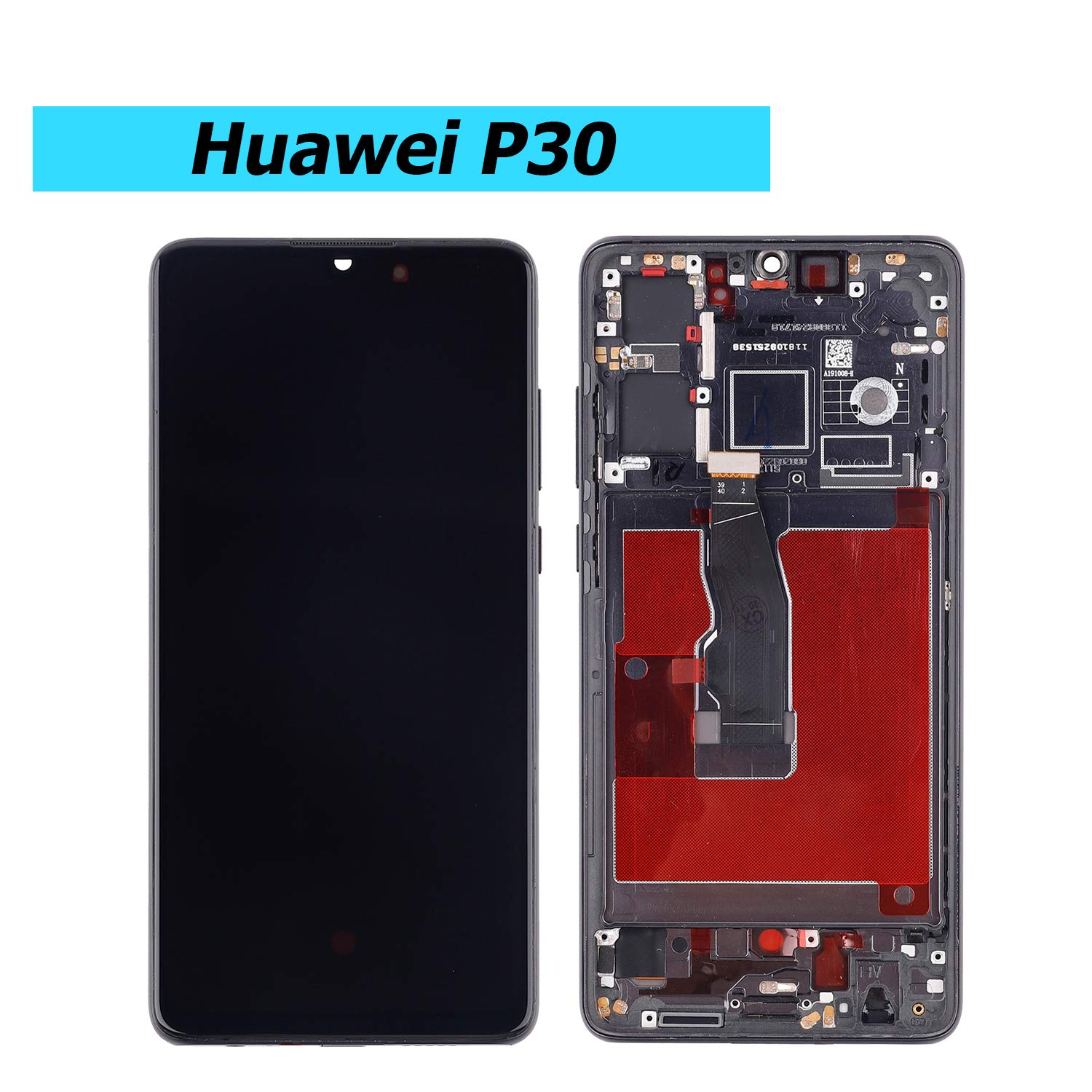 Amazon.co.jp: Vvsialeek 交換用OLEDディスプレイ Huawei P30 ELE-L29