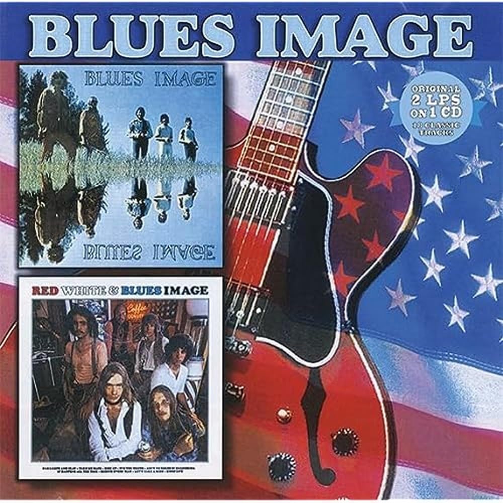 RED in BLUE red in blue赤青　CD まとめ売りセット6枚 The Blues Image - Blues Image / Red White & Blues Image - 2