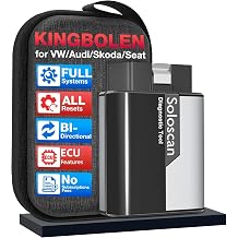 KINGBOLEN SOLOSCAN Bluetooth OBD2 Scanner for VW/Audi/Skoda No Subscription