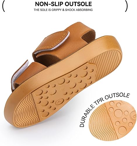 Miniatura 4 de Trary Sandalias de verano para bebés, niñas y niños, zapatos lindos para niños, sandalias ligeras con punta abierta, sandalias para la playa,