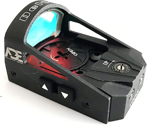 Miniatura 7 de Ade Advanced Optics Delta RD3-012 - Mira reflectante de punto rojo + placa de montaje óptica para pistola Ruger American