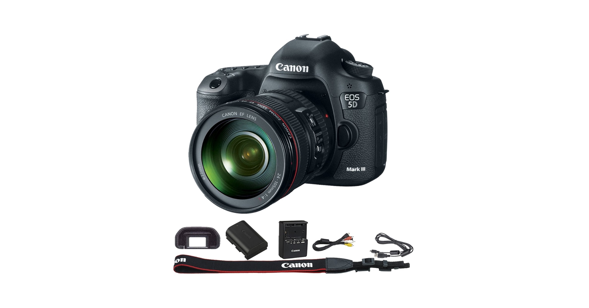 Canon - 専用 Canon 5Dmark3 Canon EOS 5D Mark IV DSLR Camera with 24-105mm f/4L II 1483C010B