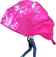 Vista 8 de Wuchieal 1 bandera de alabanza de ángel de adoración semicírculo de 74 pulgadas, bandera de semicírculo metálica de alabanza con varilla escalable