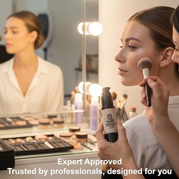 LB BB Cream Hydrating BB Cream with Hyaluronic Acid Anti-Aging Tinted Moisturizer with Retinol Moisturizing Beauty Balm for Daily Wear Non-Greasy and Light Sheer Tint Coverage Light