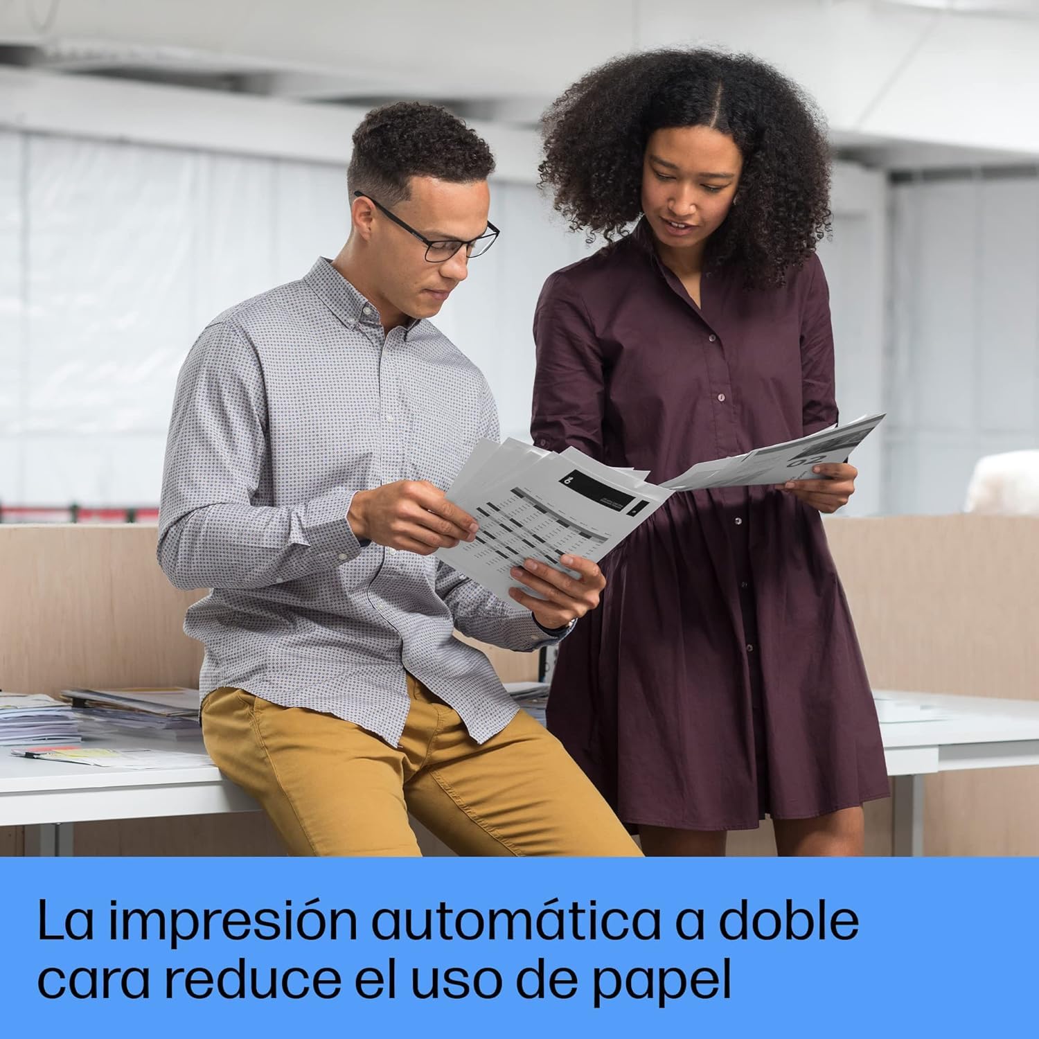 HP Impresora multifunción LaserJet Pro 4102fdn (Impresión Doble Cara Automática, Scanner, Fax, Red Gigabit Ethernet, USB 2.0, 1 Host USB, HP Smart App, Apple AirPrint, Mopria), Blanca y Negra
