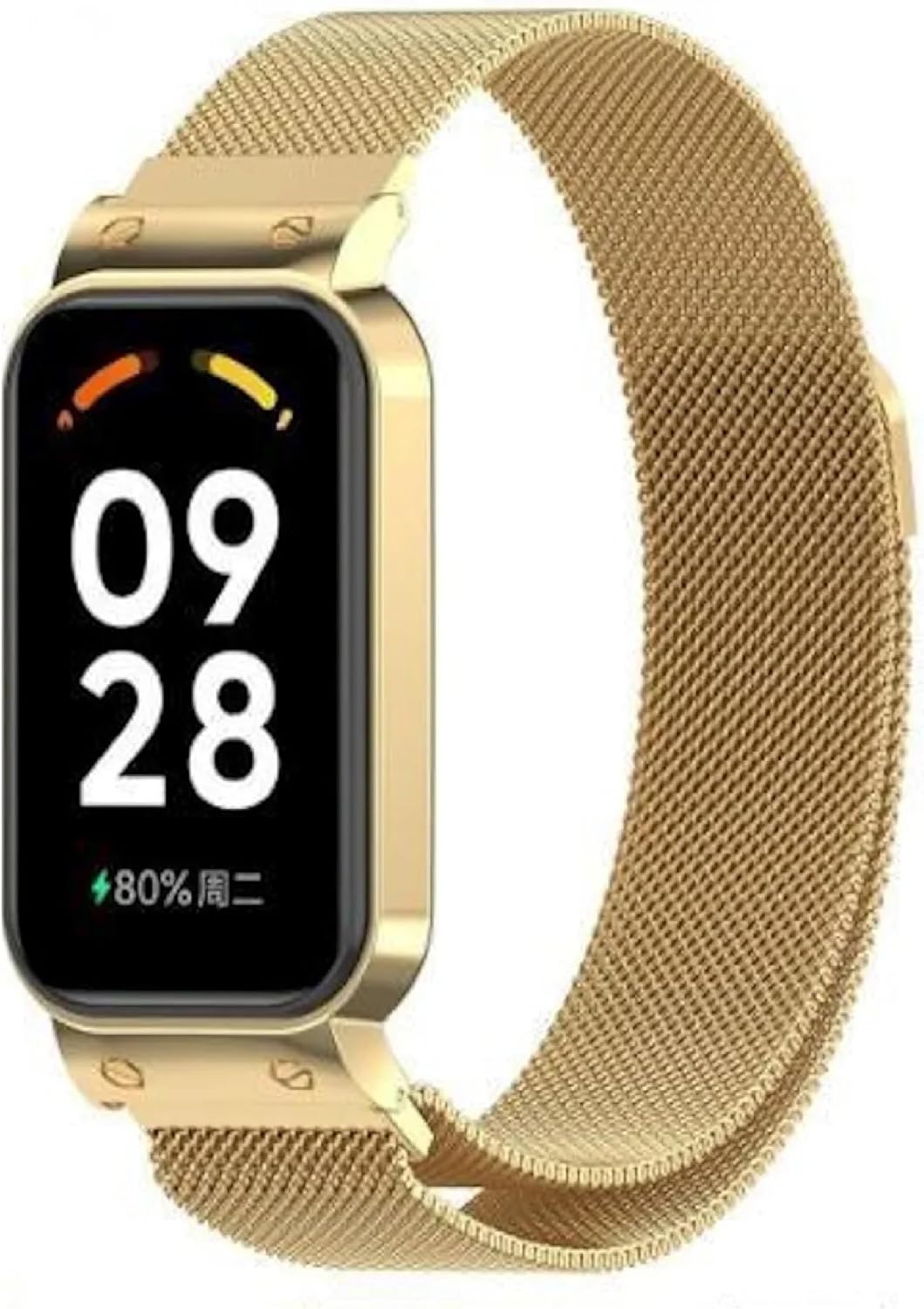 Pulseira de Aço Dourada para Smartwatch 9 Active: Review Testado 30 dias