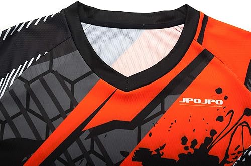 Miniatura 4 de Weimostar - Camiseta de ciclismo para hombre MTB, manga larga, para bicicleta de montaña, motocicleta, ropa de bicicleta al aire libre