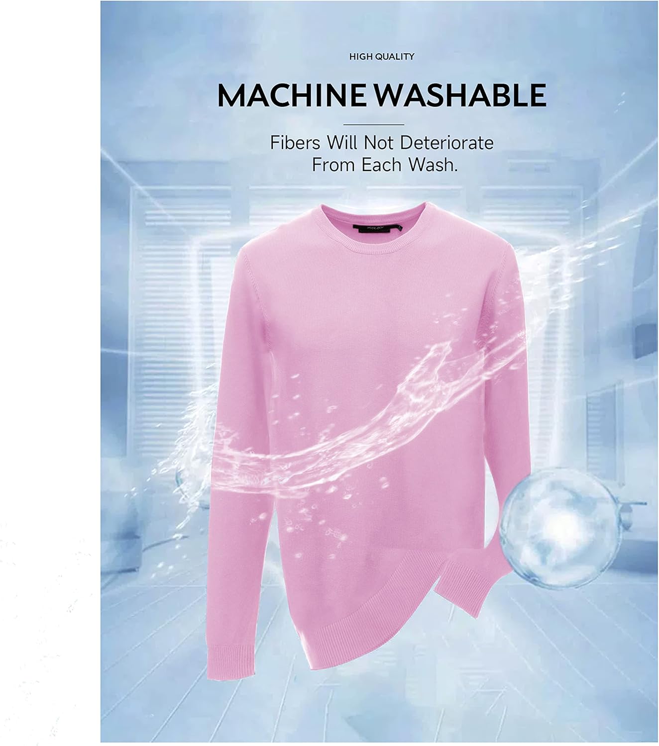 X RAY Mens Crew Neck Sweater Slim Fit Midweight Pullover Sweater for Men for Casual Dressy Wear (Big & Tall Available) - Image 9