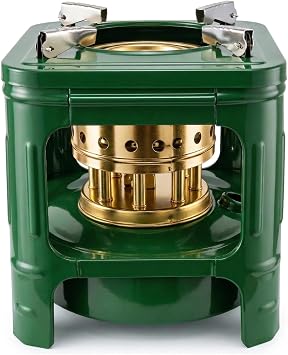 Kerosene Stove, Camping Picnic Stove, Portable Camping Diesel Alcohol Stove for Outdoor Cooking Emergency Heating Hiking Picnic Survival Gear