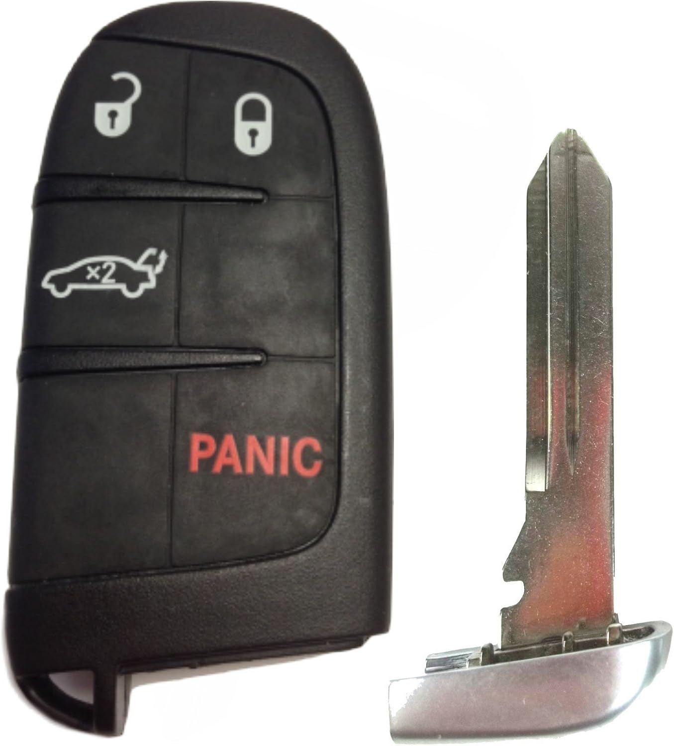 2013 13 CHRYSLER 300 FOBIK 4 BUTTON SMART KEY KEYLESS ENTRY REMOTE FOB CLICKER