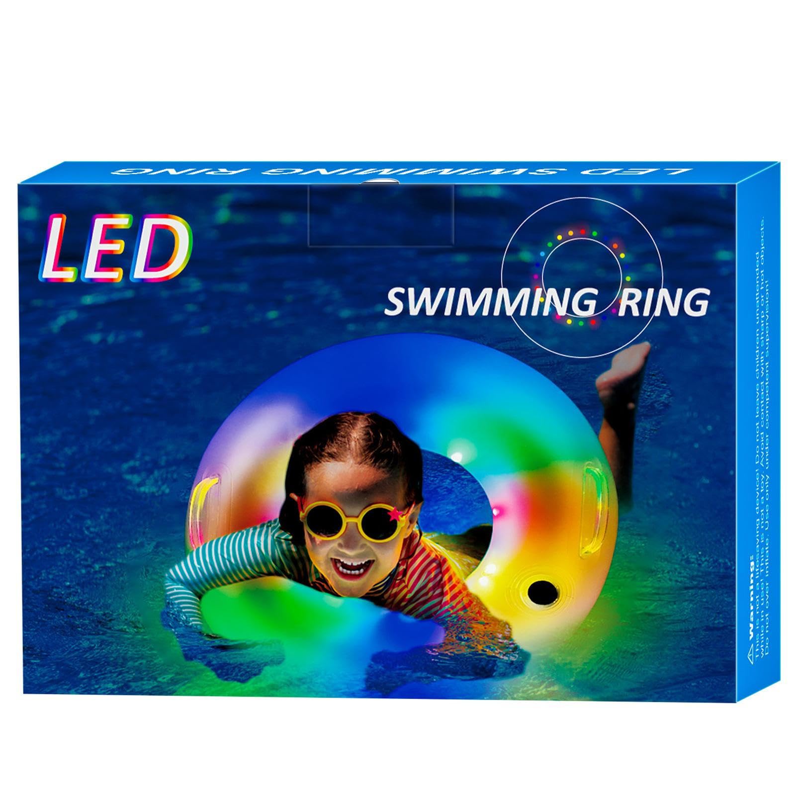 Inflatable Pool Floats, Pool Floats Adult, Light Up Led, 41% OFF