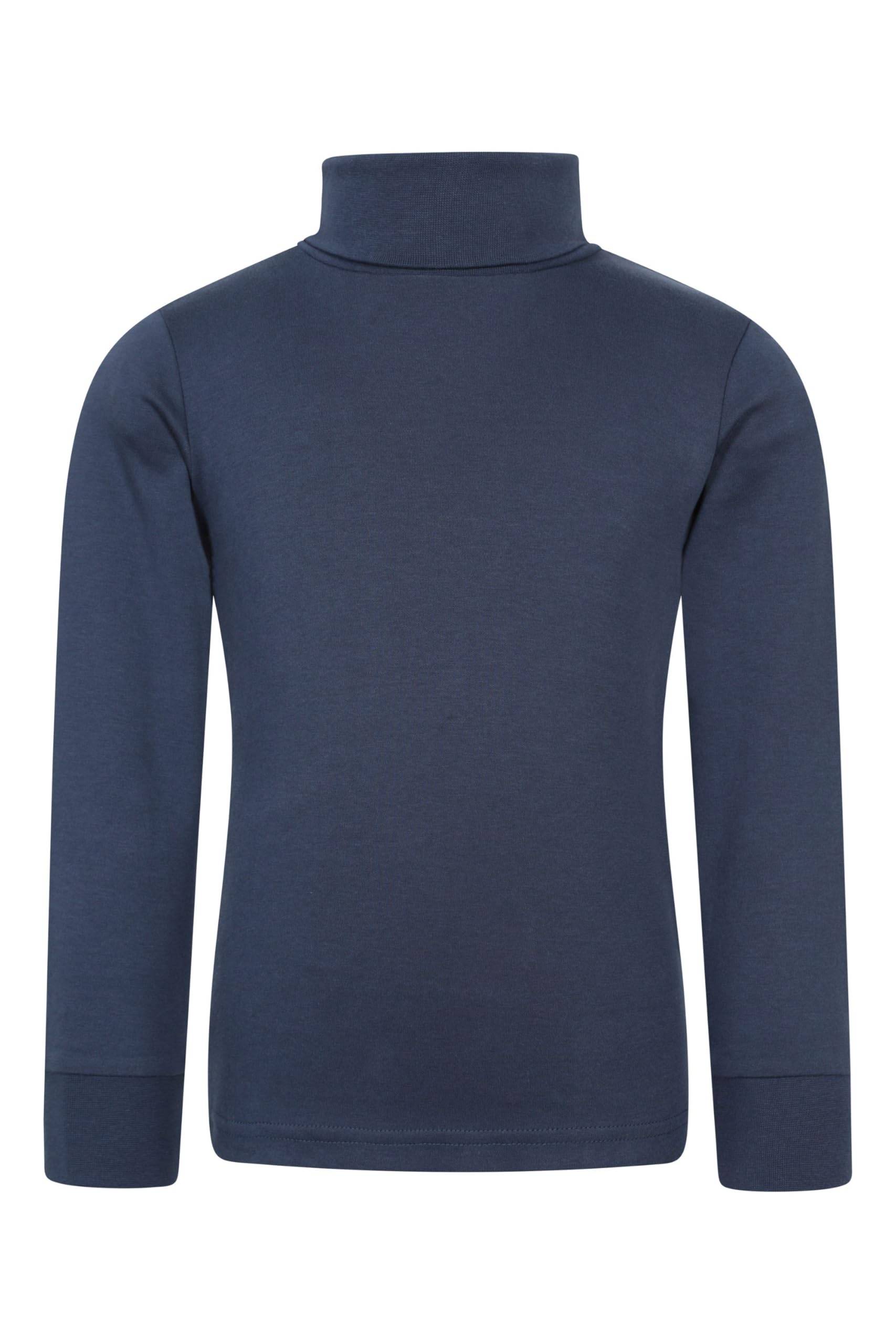 Mountain Warehouse Meribel Ensemble haut et pantalon thermiques pour enfants – 100 % coton, léger et respirant, garçons et filles – Automne hiver, extérieur, voyage et randonnée