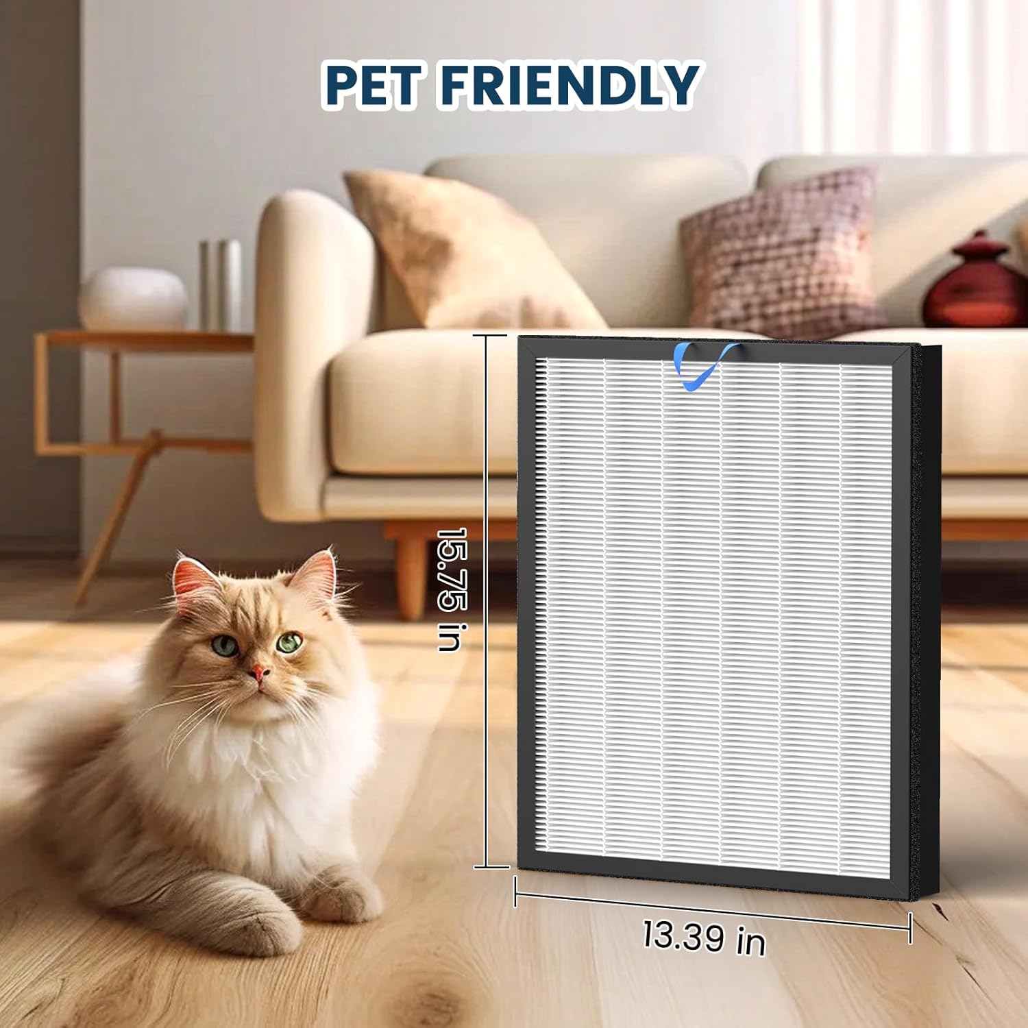 Vital 200S Replacement Filter for LEVOIT Vital 200S and Vital 200S-P Air Purifier, 2 Pack H13 True HEPA and High-Efficiency Activated Carbon Vital 200S-P Replacement Filter, Vital 200S-RF, White - Image 4