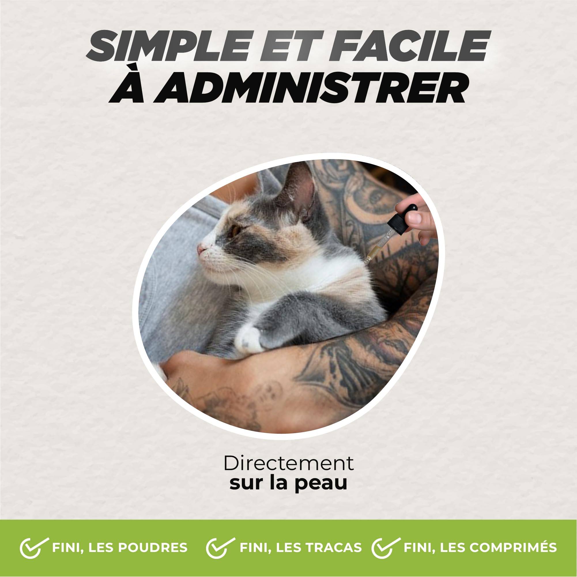 BUDDY'S BEST 50ml Spot on Vermifuge Chat et Chien - Anti vers Chat et Chien - Protection Naturelle Contre Les Parasites