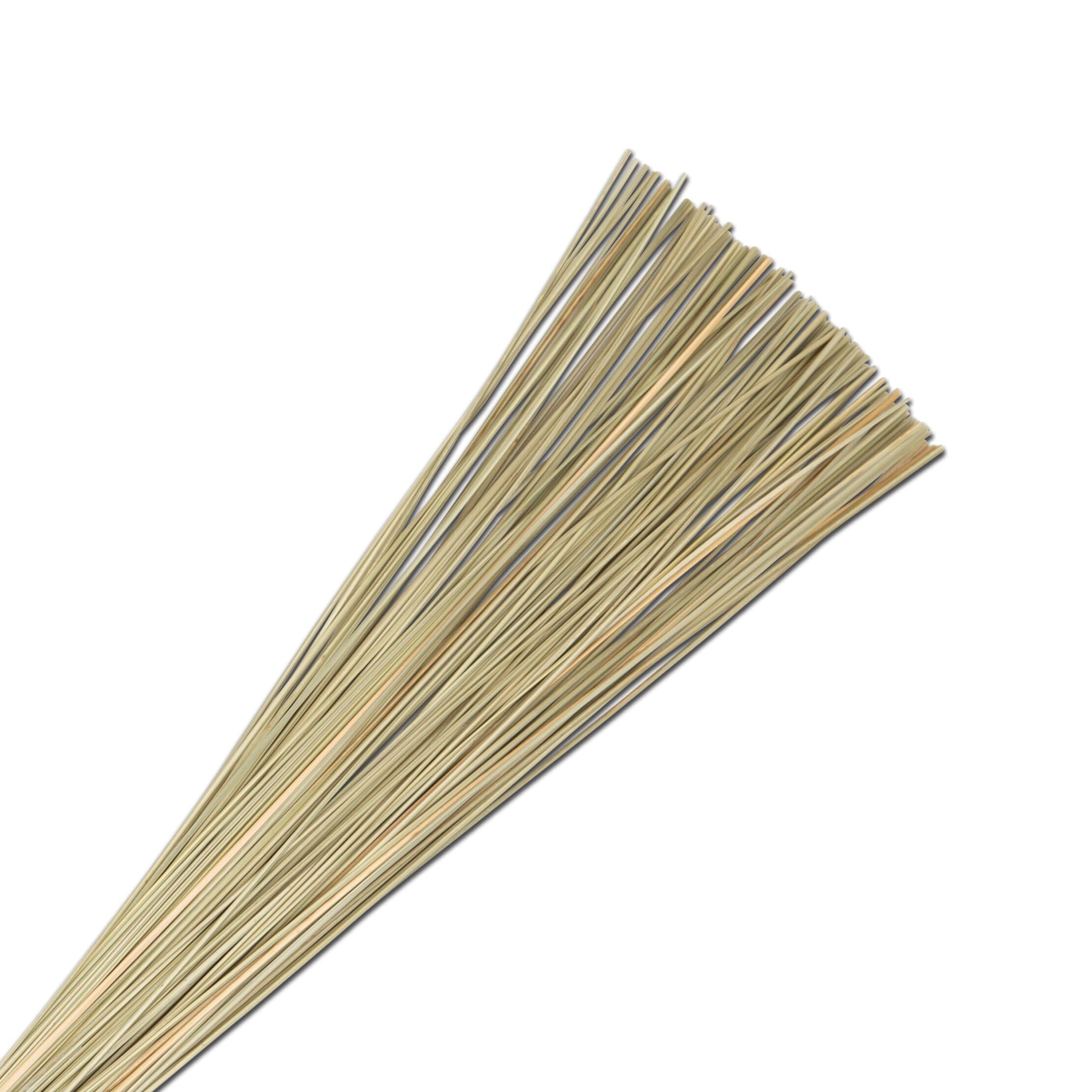 VIC FIRTH - RM2 - SPAZZOLE RE•MIX AFRICAN GRASS, Spazzole per Batteria, in Erba Spessa Africana, Lunghezza: 14,25”, Manico in Gomma