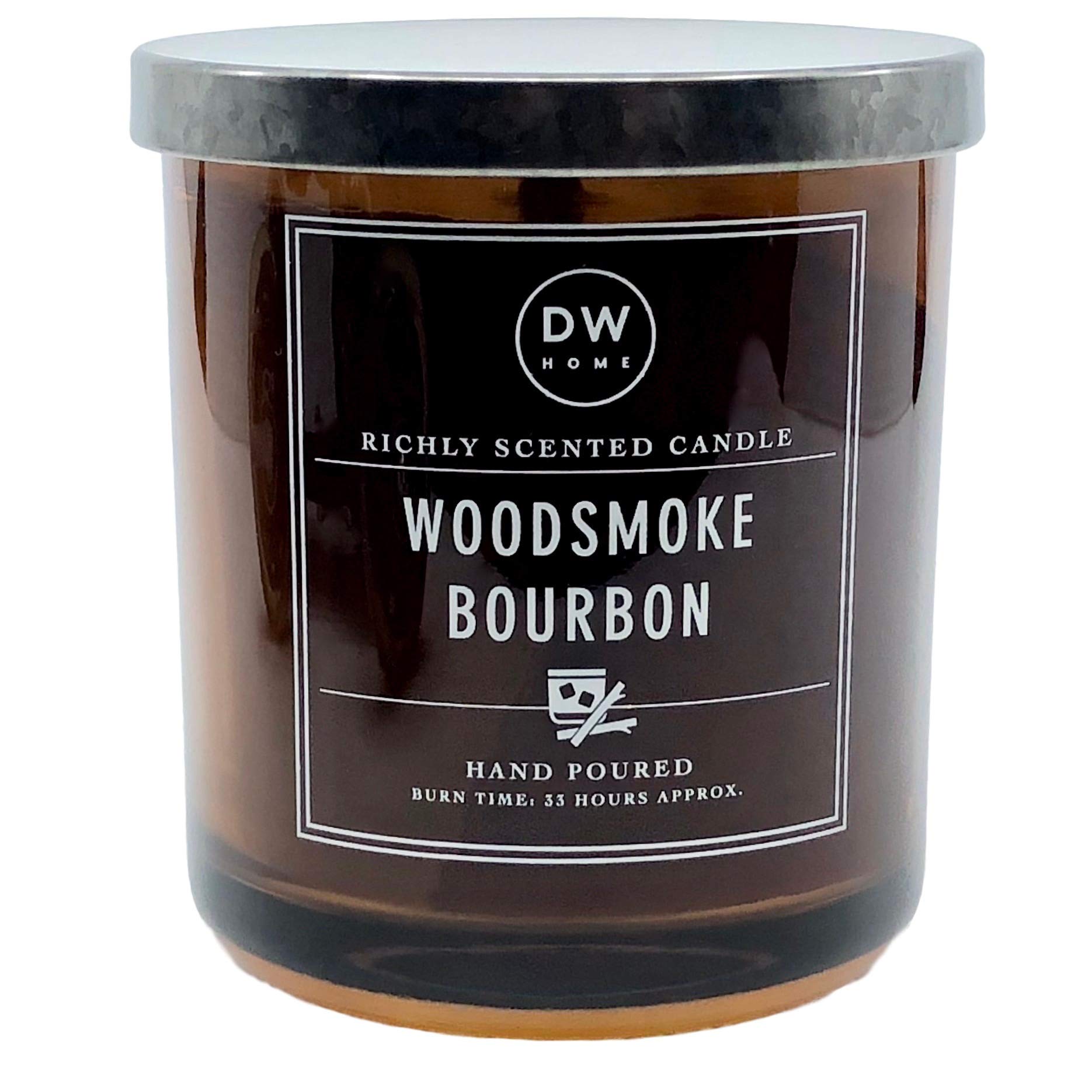 DW Home Woodsmoke Bourbon Scented Candle