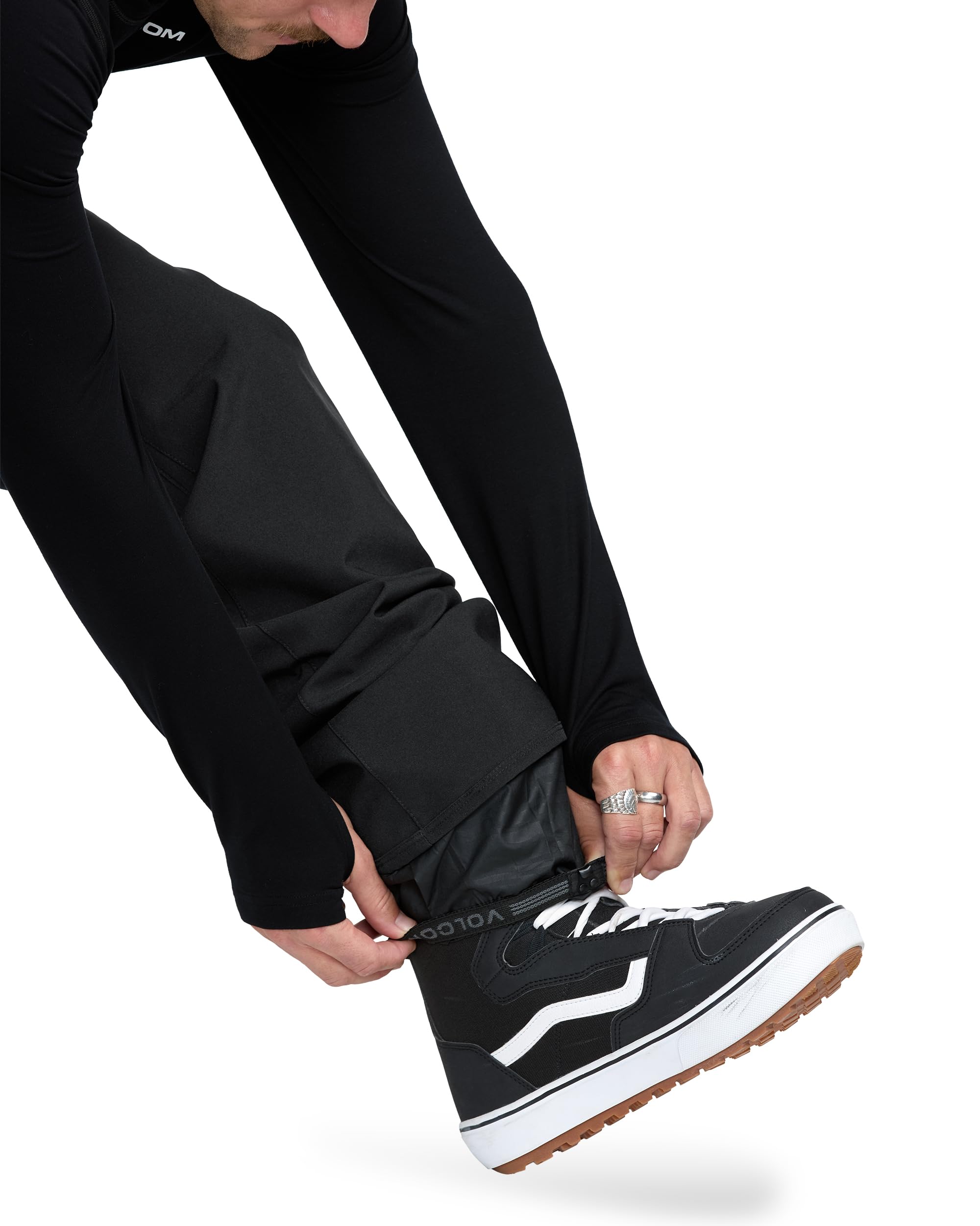 Volcom Herren Freakin Chino Snowboard Skihose - 15k wasserdichte Stretch-Shell, Zip Tech, belüftet