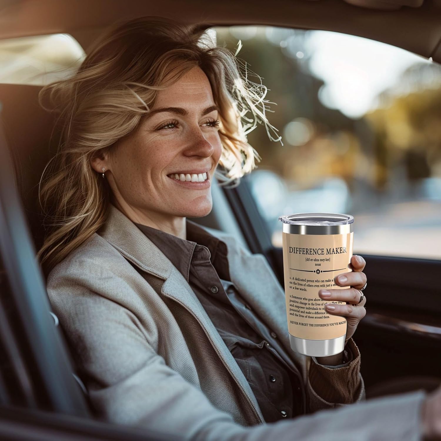 Difference Maker Definition 20oz Tumbler with Lid and Straw Thank You Gifts for Leader Teacher Mentor Coach Boss Difference Maker Travel Mug Cup (Tumbler-Difference Maker) - Image 6