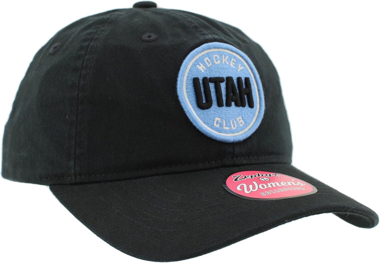 ZHATS NHL Womens NHL Officially Licensed Women's Adjustable Hat Girlfriend Icon Black