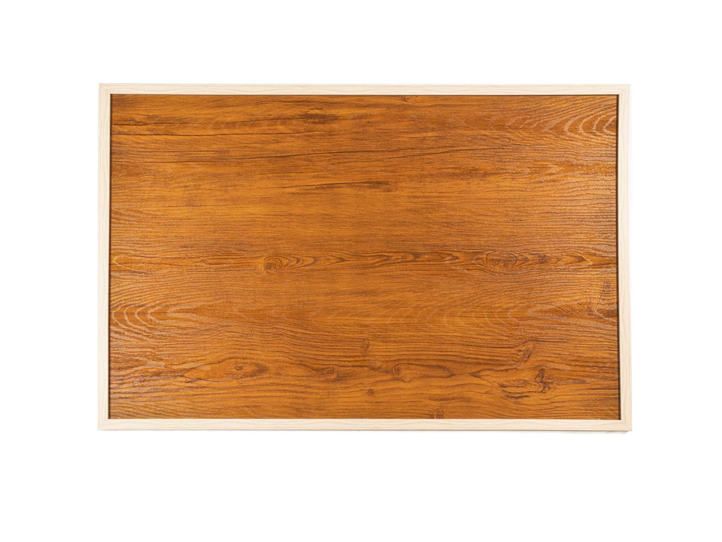 Ferro Hyde Light Brown Wooden Finish Magnetic Board for Multipurpose Use, (18" x 24")