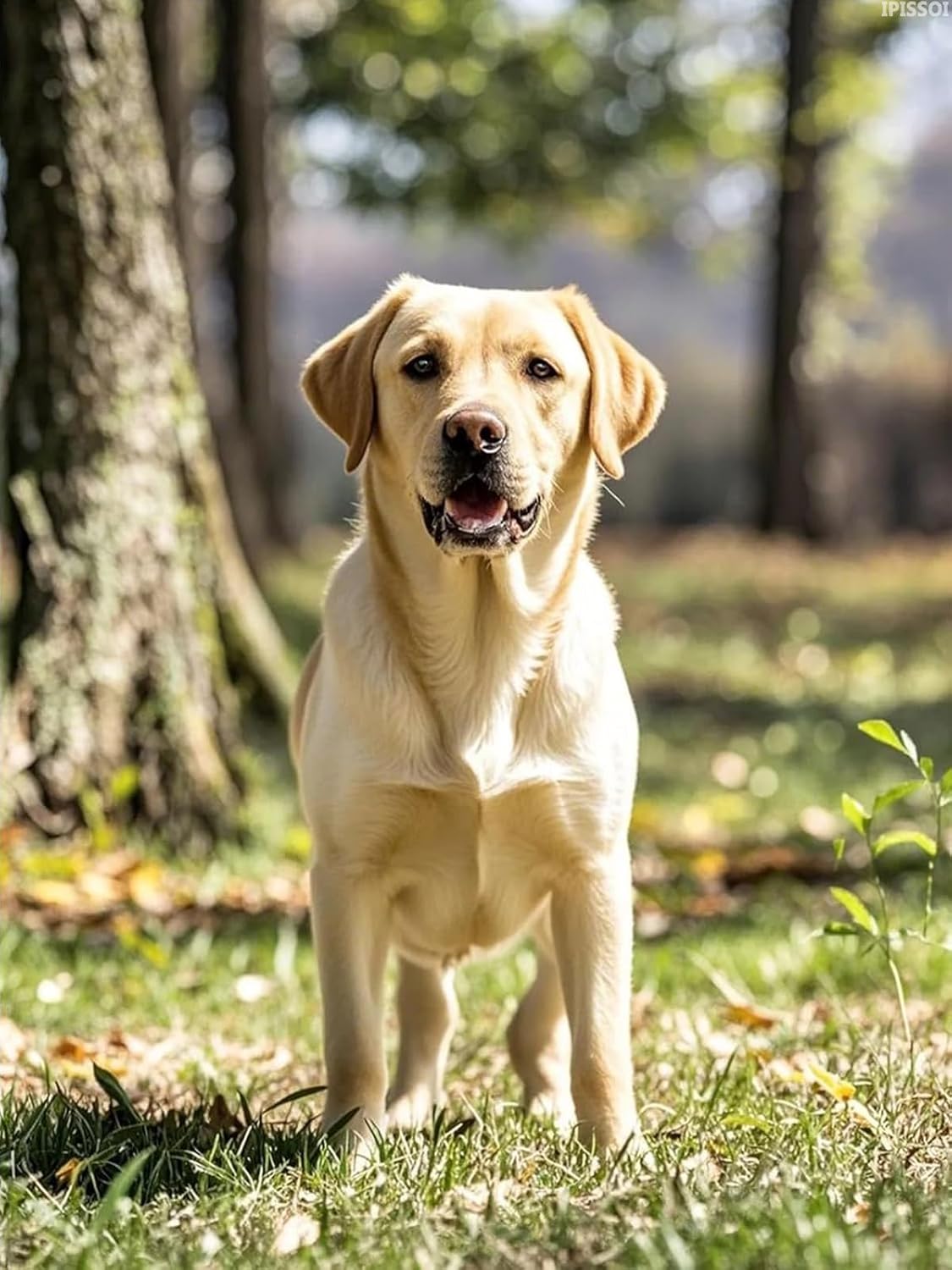 Yellow Labrador Retriever Diamond Art 5D Diamond Painting DIY Kits Full Round Drill Bead Rhinestones by Number Stitch Handmade Arts and Crafts for Living Room Bedroom Home Wall Decor 12x16inch