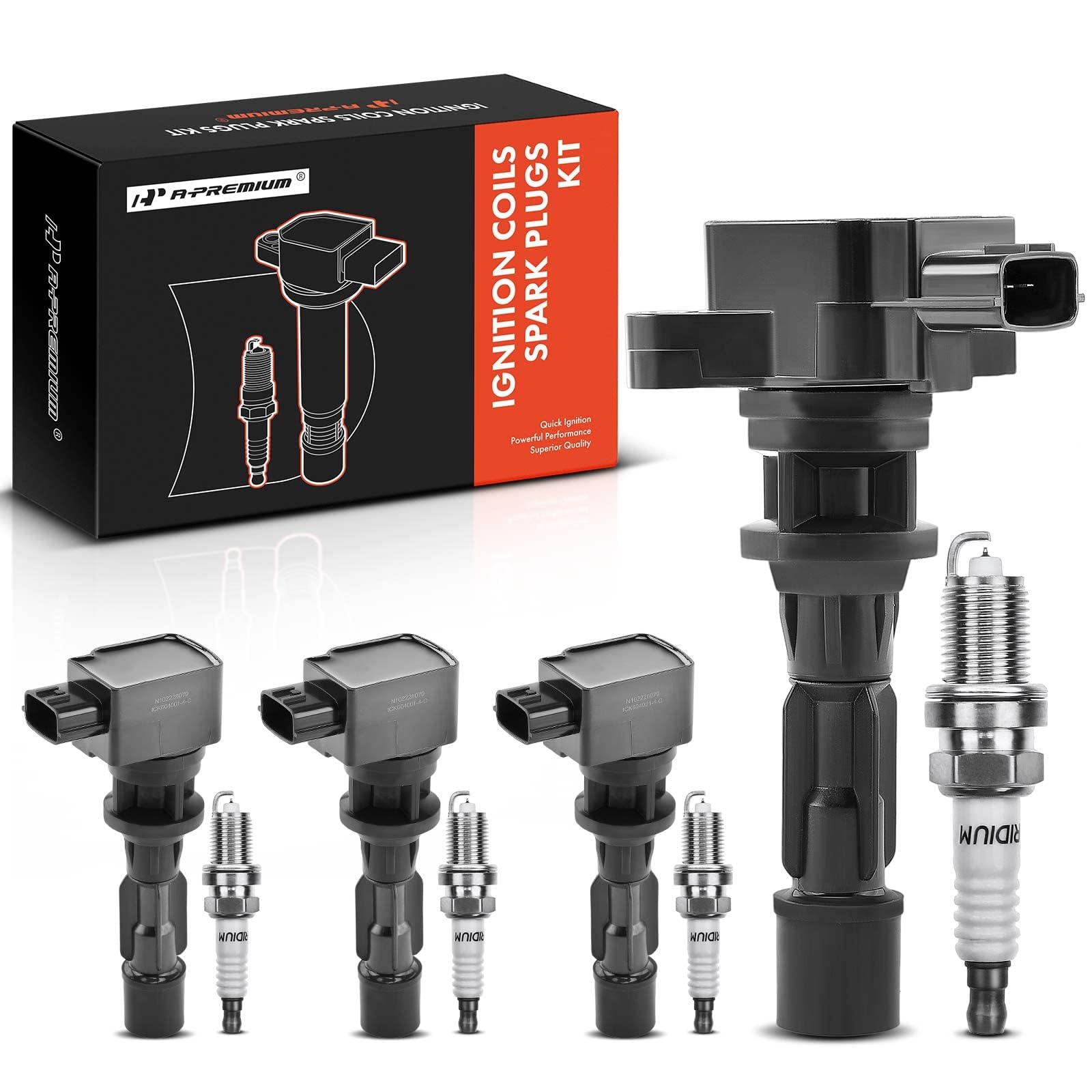 Amazon.com: A-Premium Ignition Coils and Spark Plugs Kits