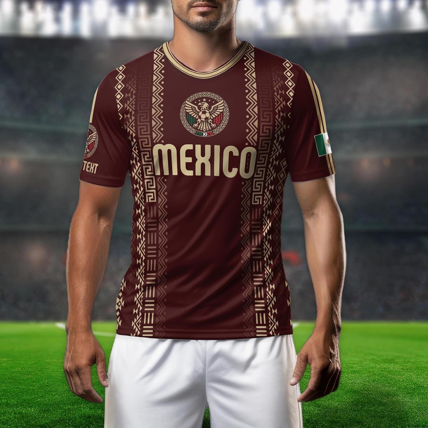 Personalized Mexican Jersey Soccer 2025, Custom Name Mexico Soccer Jersey, Customized Mexico Soccer Jersey for Men