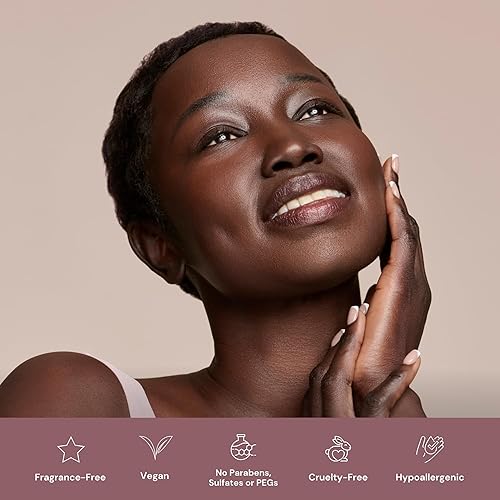 Miniatura 5 de Skincare Junkie Limpiador facial de gelatina, limpiador de gel purificador, para pieles normales a grasas con ácido hialurónico, ceramidas y