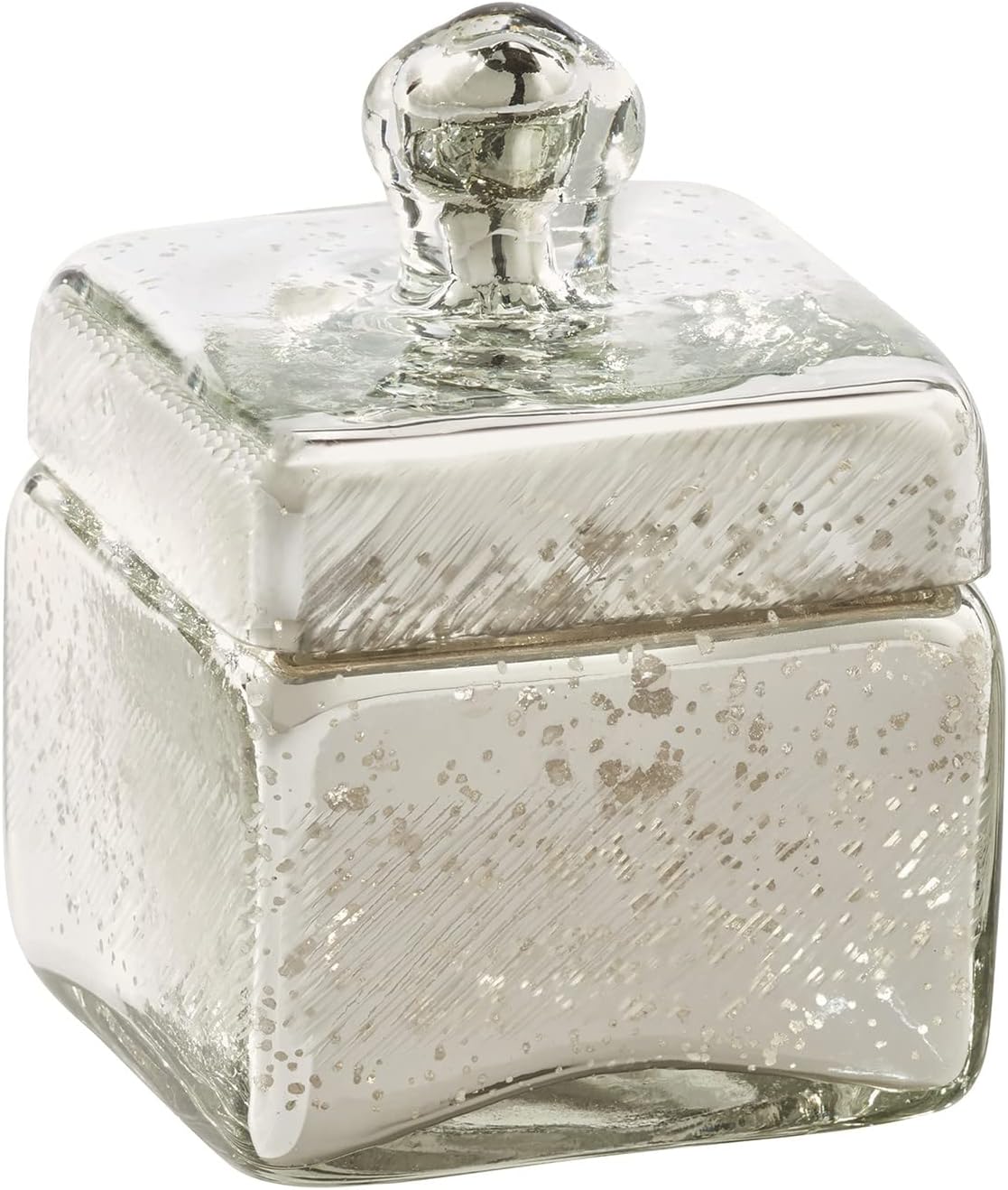 ART & ARTIFACT Mercury Glass Trinket Boxes Decorative