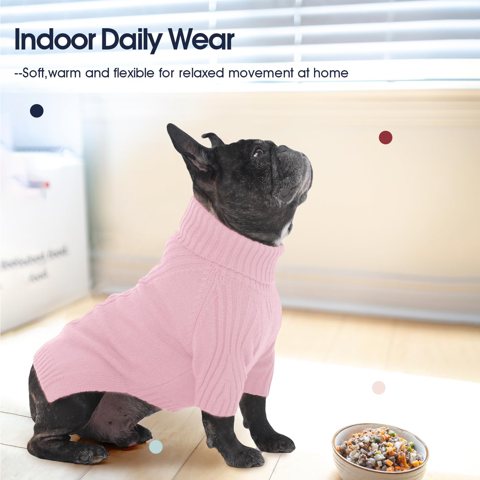 Amazon.com : IECOii XL Dog Sweater,Winter Doggy Clothes for Large