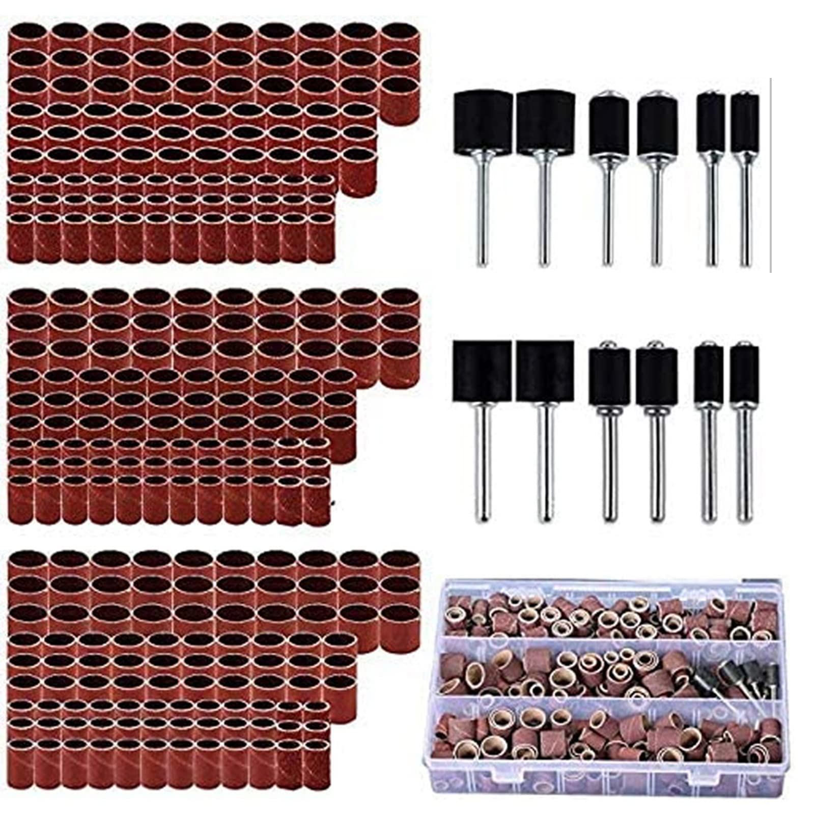 Bosch Accessoires - 3-delige set schuurhulzen P80/120/240 1600A0014T