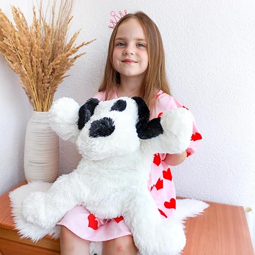 Miniatura 6 de WEIGEDU Beagle Labrador Golden Retriever - Juguete de peluche para perro, perro de peluche Labradoodle para abrazar a niños y niñas, regalo de