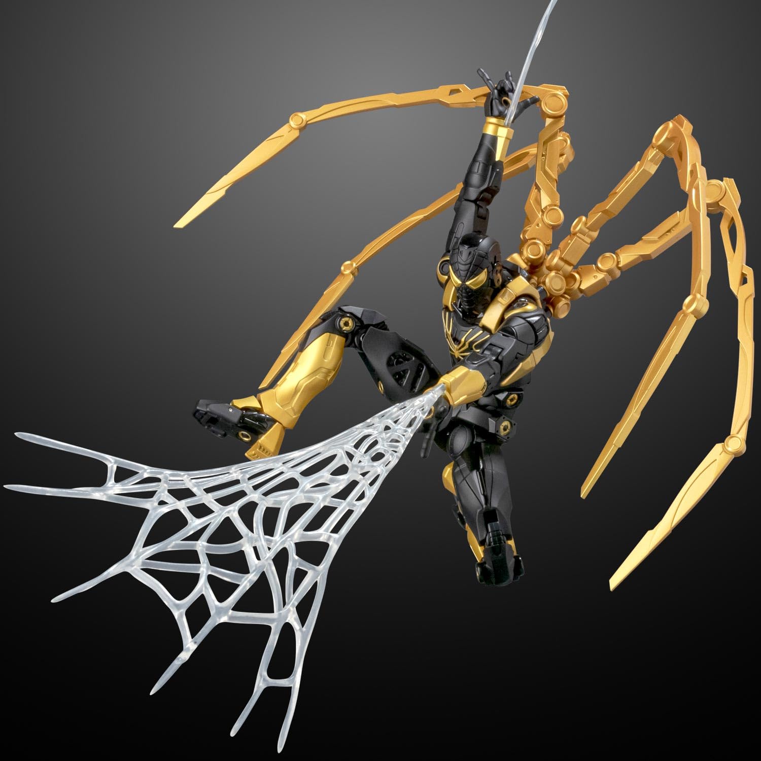 Fighting Armor Iron Spider (ONYX STEALTH TECH Ver.) Approx. 6.5