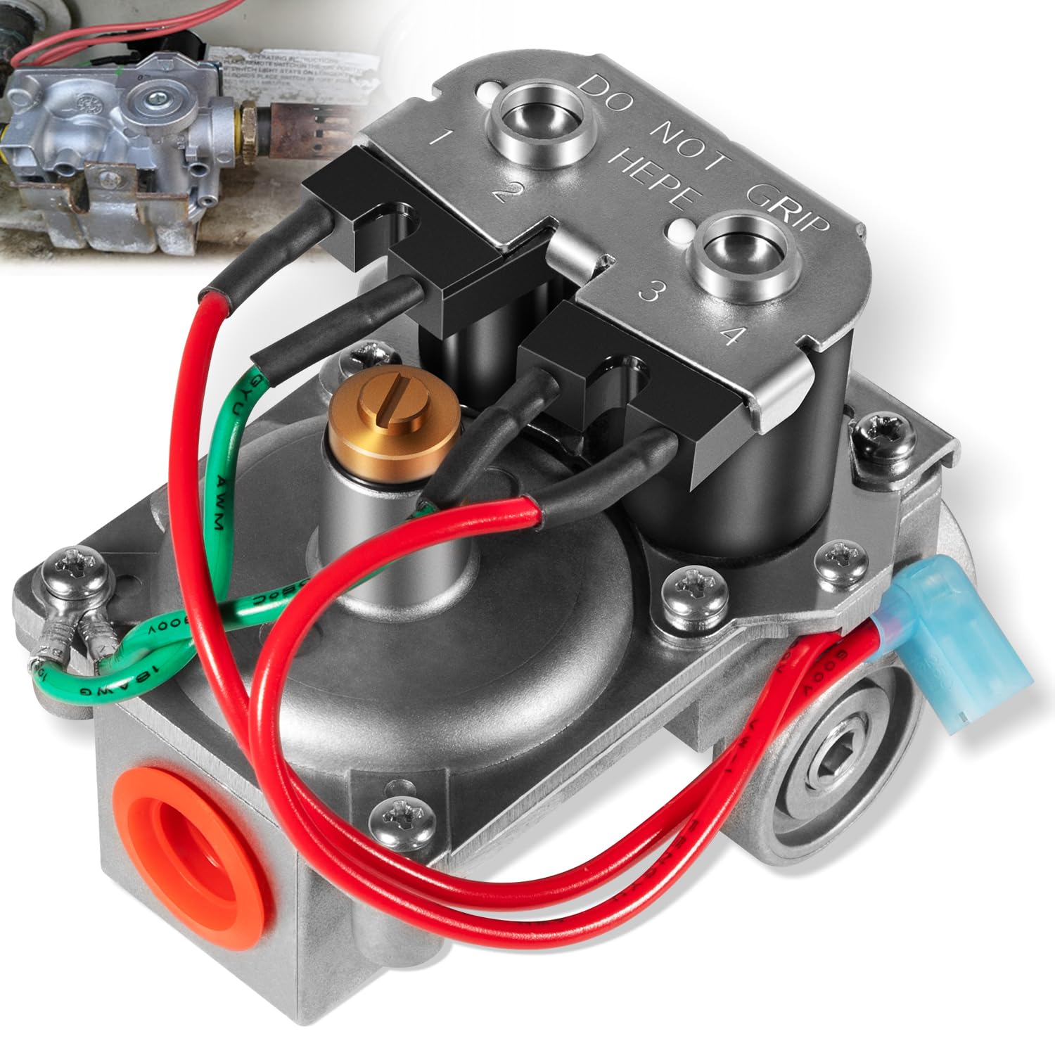 ZD131 Universal Gas Water Heater Solenoid Valve 3V Gas Water